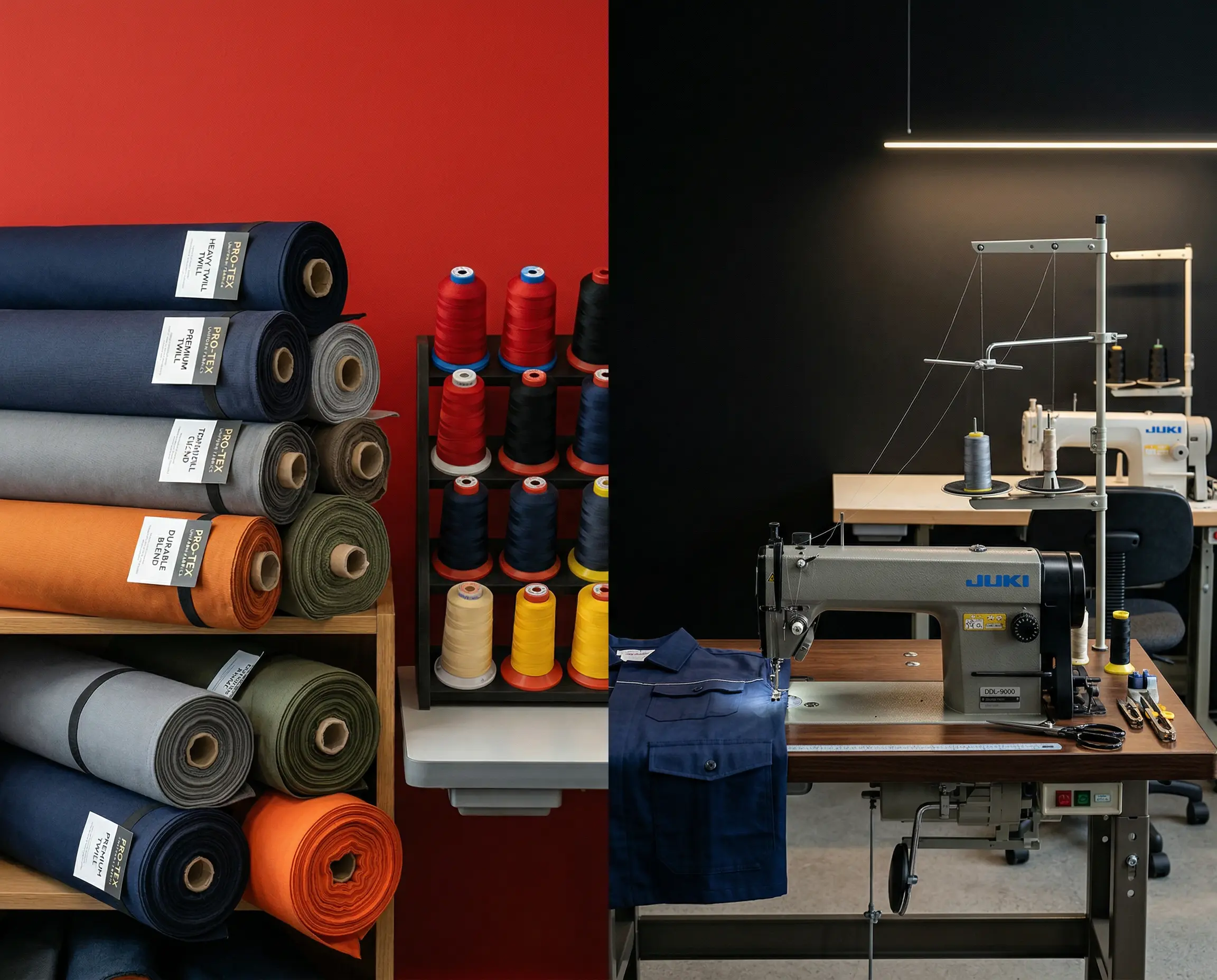 Собственное производство PROшив — полный цикл от ткани до готового изделия