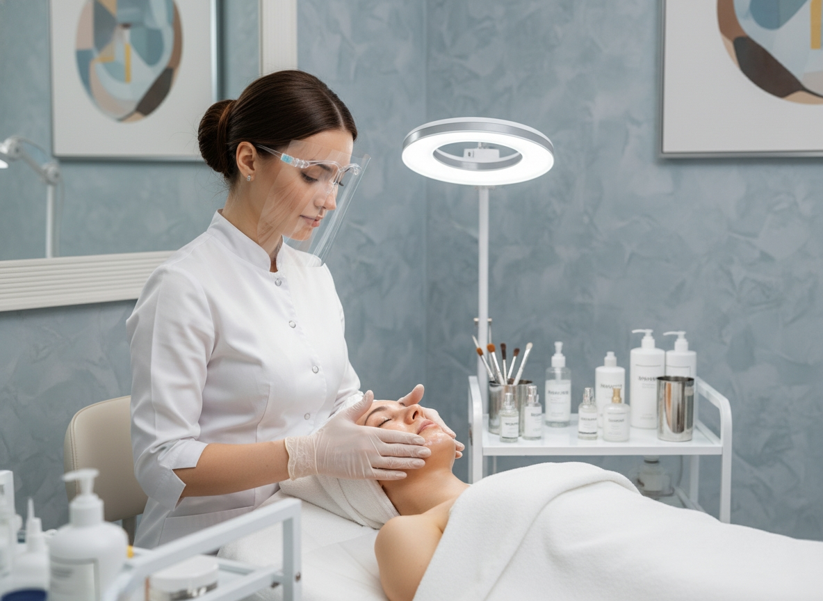 Халаты для салона красоты