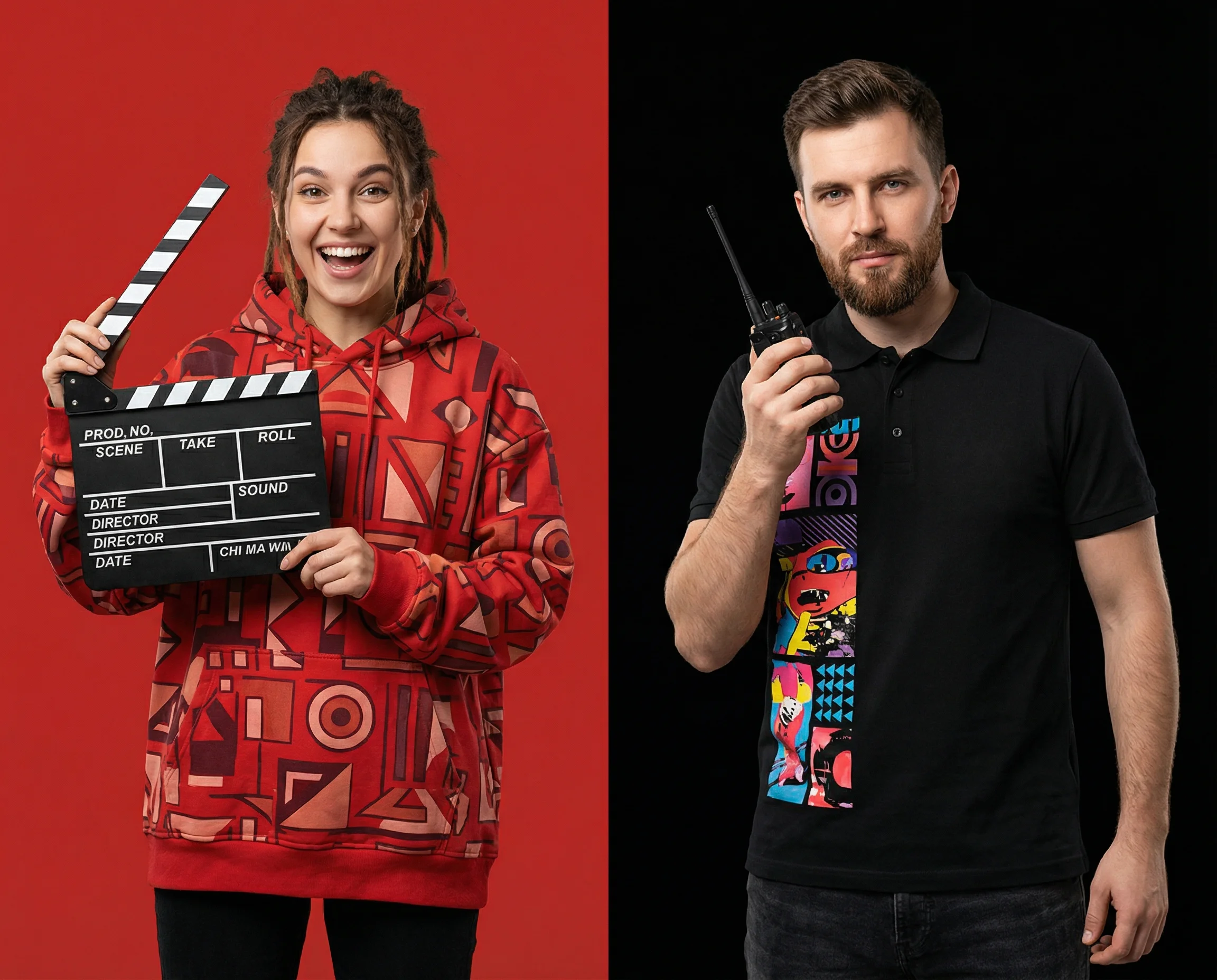 B2B мерч для медиакомпаний — лимитированная коллекция худи и футболок с авторским дизайном